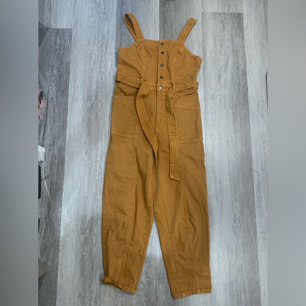 Universal Thread Pants & Jumpsuits |Jean Mustard Overalls | Size: 10